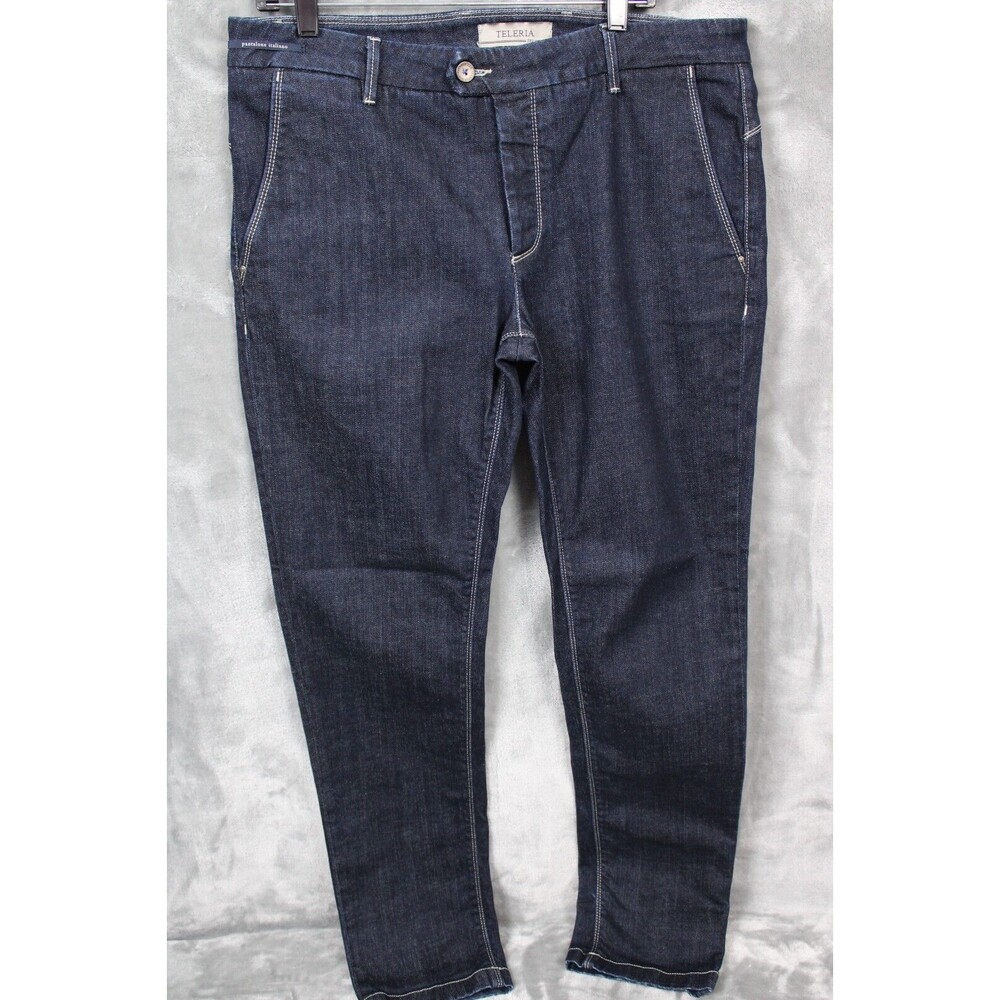 TELERIA ZED ITALIA Roger Edition Regular Fit Men’s Denim 36 x29 Made in Italy